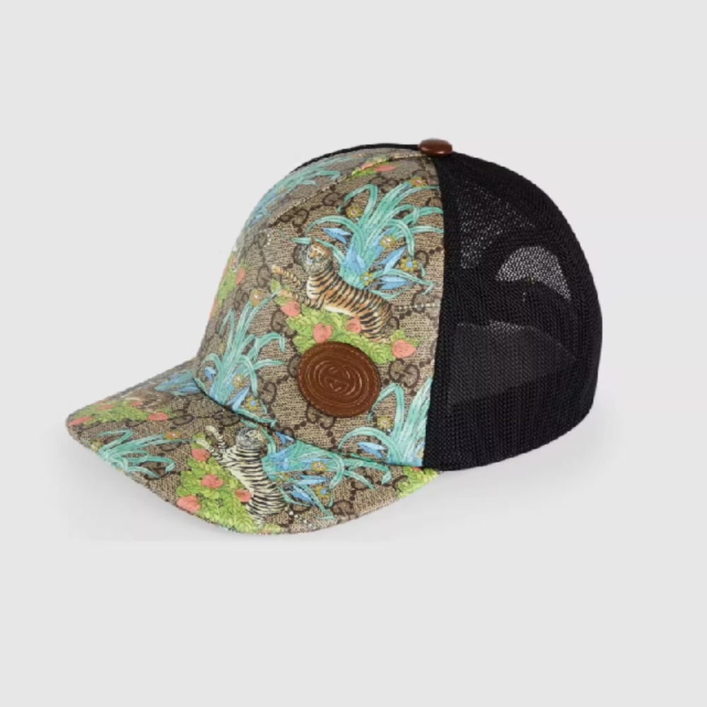 GUCCI Lunar New Year Tiger Print Baseball Hat (NWT)